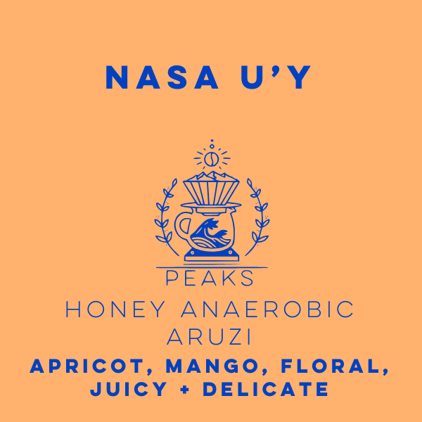 Nasa U'Y Honey Anaerobic Aruzi - Peaks Series