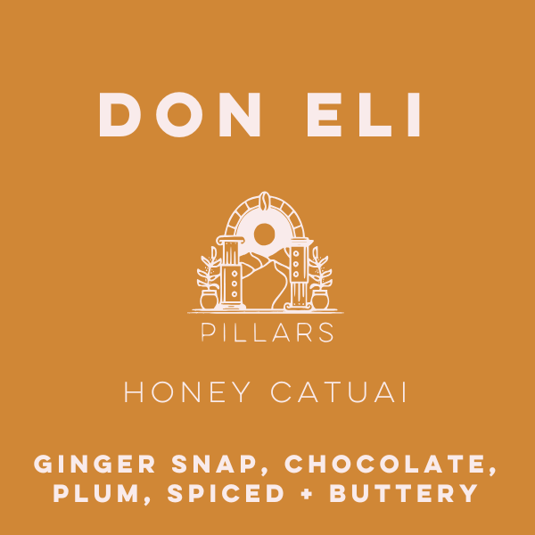 Don Eli Red Honey Catuai - Pillars Series